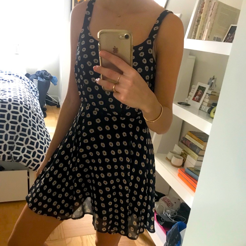 Urban Outfitters sleeveless floral print minidress
